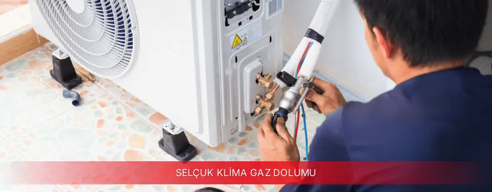 Selçuk İlçemi Kumtel Klima Gaz Dolumu